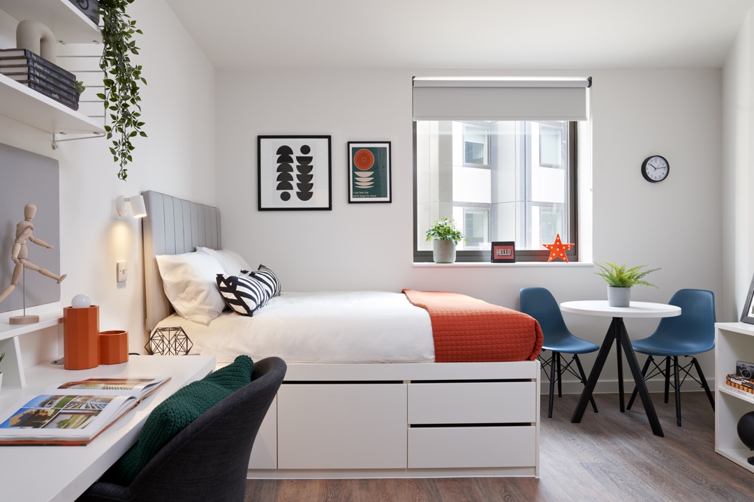 Student Castle Oxford Wren Studio Bedroom