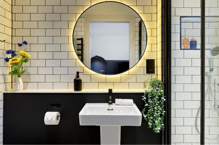 Bath Student Castle Bath Studio Ensuite Shower